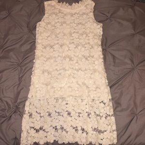 White lace dress, new without tags!